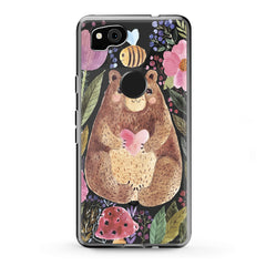 Lex Altern TPU Silicone Google Pixel Case Cute Lovely Bear