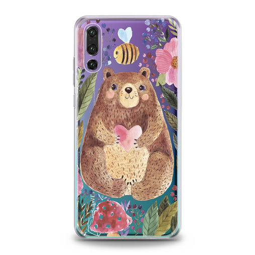 Lex Altern Cute Lovely Bear Huawei Honor Case