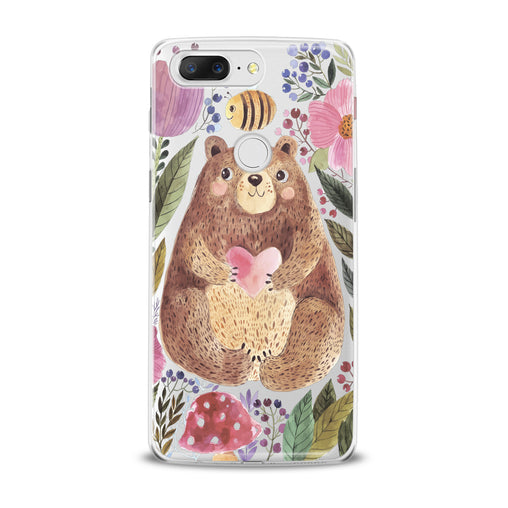 Lex Altern Cute Lovely Bear OnePlus Case