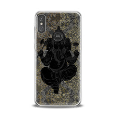 Lex Altern TPU Silicone Motorola Case Black Ganesha