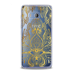 Lex Altern Golden Lotus HTC Case