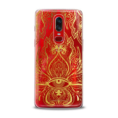 Lex Altern TPU Silicone OnePlus Case Golden Lotus