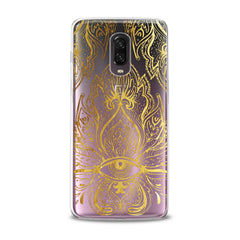 Lex Altern TPU Silicone OnePlus Case Golden Lotus