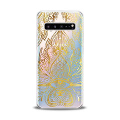 Lex Altern TPU Silicone Samsung Galaxy Case Golden Lotus