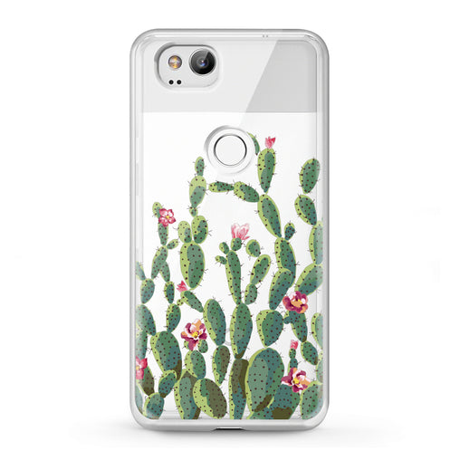 Lex Altern Google Pixel Case Floral Cactus Plant
