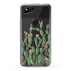Lex Altern TPU Silicone Google Pixel Case Floral Cactus Plant