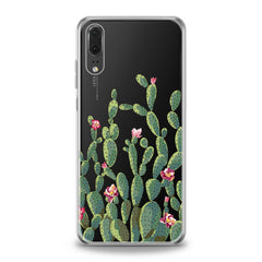Lex Altern TPU Silicone Huawei Honor Case Floral Cactus Plant