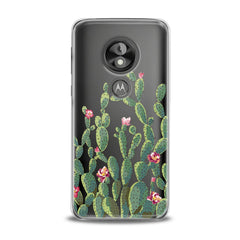 Lex Altern TPU Silicone Motorola Case Floral Cactus Plant