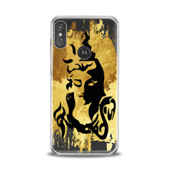 Lex Altern TPU Silicone Motorola Case Golden Shiva