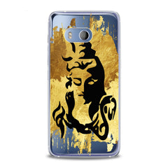 Lex Altern TPU Silicone HTC Case Golden Shiva