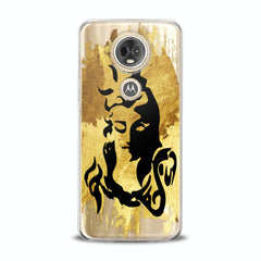 Lex Altern TPU Silicone Motorola Case Golden Shiva