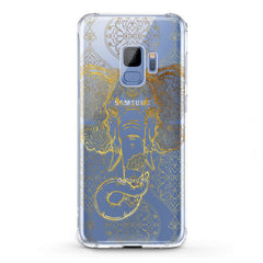 Lex Altern TPU Silicone Samsung Galaxy Case Gold Indian Elephant