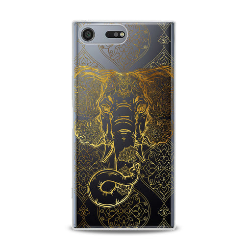Lex Altern Gold Indian Elephant Sony Xperia Case