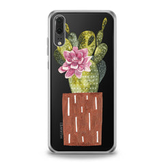 Lex Altern TPU Silicone Huawei Honor Case Cactus Plant