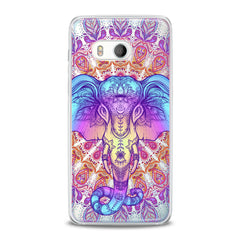 Lex Altern TPU Silicone HTC Case Colorful Hindu Elephant