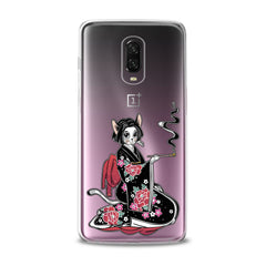 Lex Altern TPU Silicone OnePlus Case Japan Kitty Girl