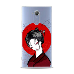 Lex Altern TPU Silicone Sony Xperia Case Traditional Japan Lady