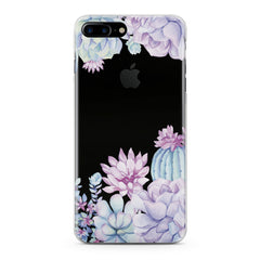 Lex Altern Purple Succulent Phone Case for your iPhone & Android phone.