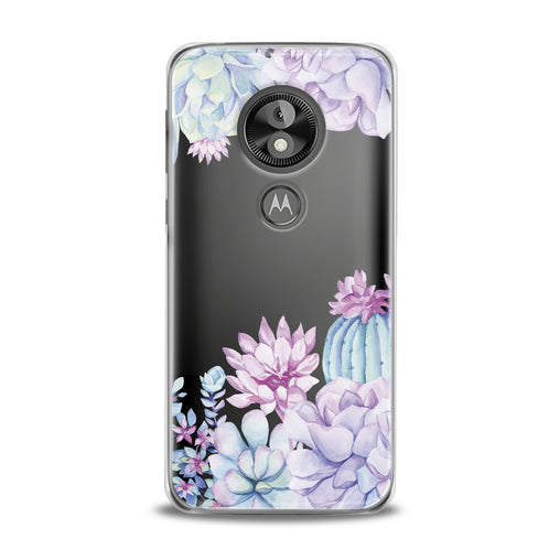 Lex Altern Purple Succulent Motorola Case