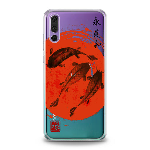 Lex Altern Japan Fishes Huawei Honor Case