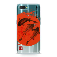 Lex Altern TPU Silicone Oppo Case Japan Fishes