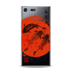 Lex Altern TPU Silicone Sony Xperia Case Japan Fishes