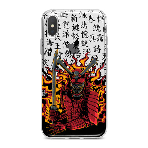 Lex Altern Flamy Samurai Phone Case for your iPhone & Android phone.