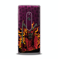 Lex Altern TPU Silicone Sony Xperia Case Flamy Samurai