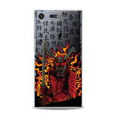 Lex Altern TPU Silicone Sony Xperia Case Flamy Samurai