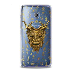 Lex Altern TPU Silicone HTC Case Golden Mask
