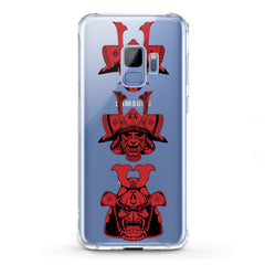 Lex Altern TPU Silicone Samsung Galaxy Case Red Japan Masks