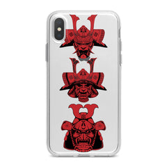 Lex Altern TPU Silicone Phone Case Red Japan Masks