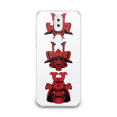 Lex Altern TPU Silicone Asus Zenfone Case Red Japan Masks