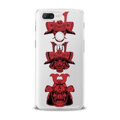 Lex Altern TPU Silicone OnePlus Case Red Japan Masks