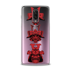 Lex Altern TPU Silicone OnePlus Case Red Japan Masks