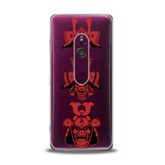Lex Altern TPU Silicone Sony Xperia Case Red Japan Masks