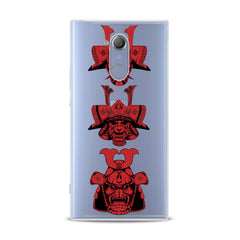 Lex Altern TPU Silicone Sony Xperia Case Red Japan Masks
