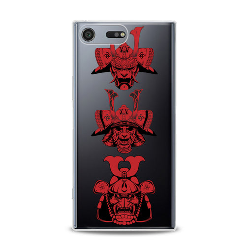 Lex Altern Red Japan Masks Sony Xperia Case