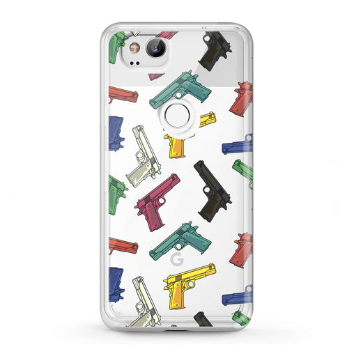 Lex Altern Google Pixel Case Colored Weapons
