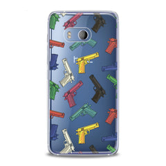 Lex Altern TPU Silicone HTC Case Colored Weapons
