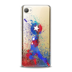 Lex Altern TPU Silicone HTC Case Super Hero Artwork