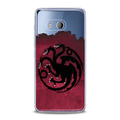 Lex Altern TPU Silicone HTC Case Targaryen Print