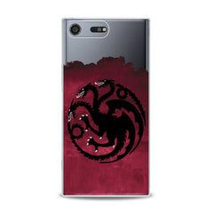 Lex Altern TPU Silicone Sony Xperia Case Targaryen Print