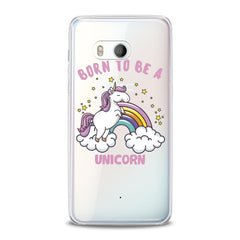 Lex Altern TPU Silicone HTC Case Rainbow Unicorns Kawaii