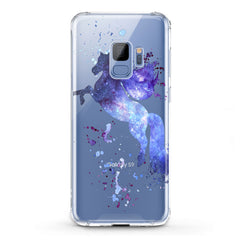 Lex Altern TPU Silicone Samsung Galaxy Case Purple Watercolor Unicorn