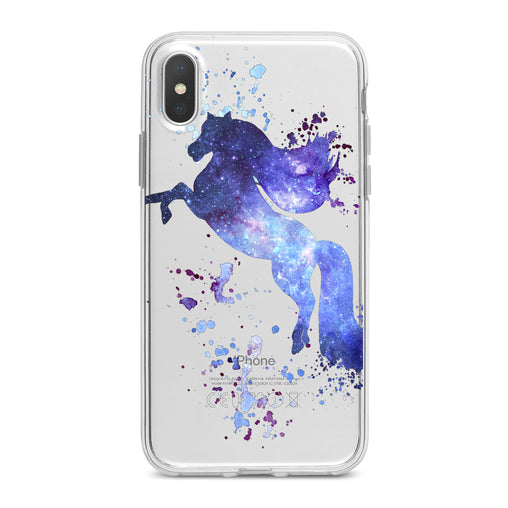 Lex Altern Purple Watercolor Unicorn Phone Case for your iPhone & Android phone.