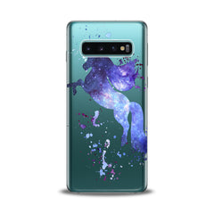 Lex Altern TPU Silicone Samsung Galaxy Case Purple Watercolor Unicorn