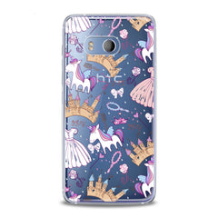 Lex Altern TPU Silicone HTC Case Cute Unicorn Pattern
