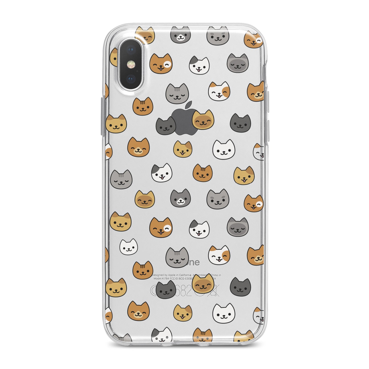 Lex Altern Cats Pattern Phone Case for your iPhone & Android phone.