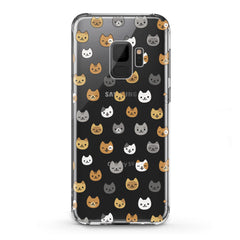 Lex Altern TPU Silicone Samsung Galaxy Case Cats Pattern
